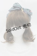 metamorphose / 秘密の調香室リボンカチューシャ  グリーン系 I-25-09-27-001-ME-AC-SA-ZI