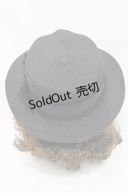 画像4: m petit by misako / AMブレードカンカン帽  黒 I-25-09-27-027-LO-AC-SA-ZI