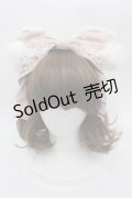 ALICE and the PIRATES / コロンビーヌリボンカチューシャ  ピンクＸ白 I-25-09-27-005-PA-AC-SA-ZI