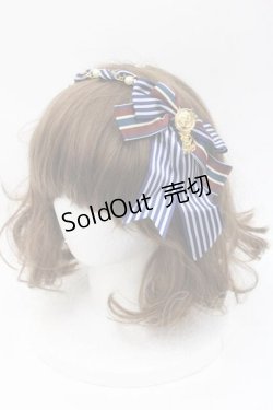 画像1: ALICE and the PIRATES / マリンストライプカチューム  ネイビー I-25-09-27-030-PA-AC-SA-ZI