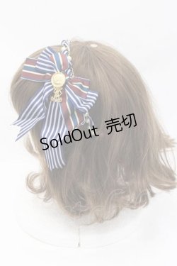 画像3: ALICE and the PIRATES / マリンストライプカチューム  ネイビー I-25-09-27-030-PA-AC-SA-ZI