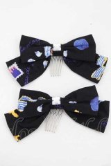 metamorphose / Rose Letterヘアコーム  ブルーローズ I-25-09-27-039-ME-AC-SA-ZI