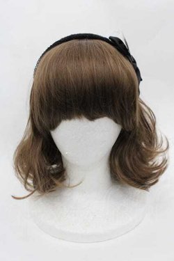 画像2: Amavel / サイドリボンカチューシャ  黒 I-25-09-27-006-CA-AC-SA-ZI