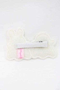 画像2: Angelic Pretty / マシュマロおばけワッペンクリップ  白 I-25-09-27-045-AP-AC-SA-ZI