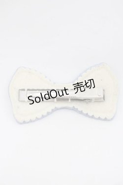 画像2: Emily Temple cute / ギンガムチェックリボンクリップ   I-25-09-27-051-ET-AC-SA-ZI