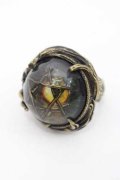 Fatima Design / Witchcraft Amulet Ring 17号 アンティークゴールド I-25-09-27-054-GO-AC-SA-ZI