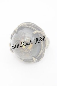 Fatima Design / Witchcraft Amulet Ring 17号 アンティークゴールド I-25-09-27-054-GO-AC-SA-ZI