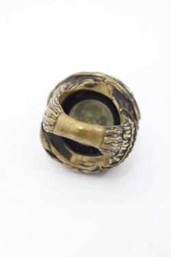 画像4: Fatima Design / Witchcraft Amulet Ring 17号 アンティークゴールド I-25-09-27-054-GO-AC-SA-ZI