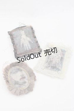 画像1: nikaism / ブローチセット  レッド I-25-09-27-059-GO-ZA-SA-ZI