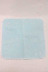 MILK / 刺繍ハンドタオル  サックス I-25-09-27-062-ML-ZA-SA-ZI