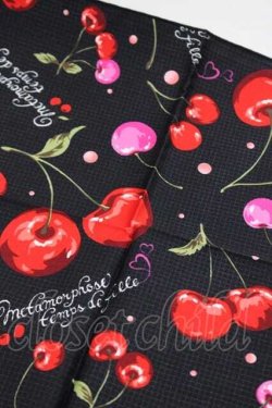 画像2: metamorphose / 大判ハンカチ  黒 I-25-09-27-064-ME-ZA-SA-ZI