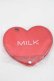 画像1: MILK / ノベルティハートミラー  レッド I-25-09-27-083-ML-ZA-SA-ZI (1)