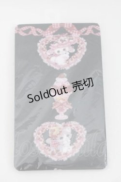 画像1: Royal Princess Alice / Strawberry Sweets・飴ノ森ふみかコラボタイツ  黒 I-25-09-27-086-LO-ZA-SA-ZI