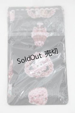 画像2: Royal Princess Alice / Strawberry Sweets・飴ノ森ふみかコラボタイツ  黒 I-25-09-27-086-LO-ZA-SA-ZI