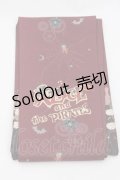 ALICE and the PIRATES / Tricky Nightmare Factory柄オーバーニーソックス  エンジ I-25-09-27-088-PA-ZA-SA-ZI