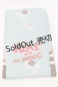 ALICE and the PIRATES / Tricky Nightmare Factory柄オーバーニーソックス  ミント I-25-09-27-089-PA-ZA-SA-ZI