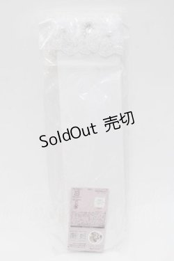 画像2: Lovely Tency / 眞白ありすコラボ/ビジュー&フェイクパール付きシアーハイソックス  白 I-25-09-27-090-LO-ZA-SA-ZI
