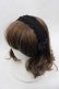 画像1: m petit by misako / TT*AMレースカチューシャ  黒 I-25-09-27-002-LO-AC-SA-ZI (1)