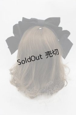 画像2: Innocent World / アリスリボンドレスカチューシャ  黒 I-25-09-27-011-IW-AC-SA-ZI