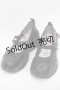 m petit by misako / AMNIリボンバレエ L 黒 I-25-09-27-100-LO-SH-SA-ZT0930K