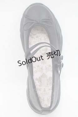 画像4: m petit by misako / AMNIリボンバレエ L 黒 I-25-09-27-100-LO-SH-SA-ZT0930K