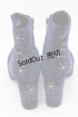 画像3: 【SALE】axes femme POETIQUE / 星座ブーツ M ネイビー I-25-09-27-104-AX-SH-SA-ZT386
