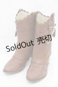 axes femme / 蝶ウエスタンミドルブーツ S キャメル I-25-09-27-106-AX-SH-SA-ZI