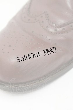 画像4: PINK HOUSE / 編み上げブーツ XL ブラウン I-25-09-27-107-LO-SH-SA-ZI