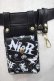 画像3: NieR Clothing / ポーチ付きベルト  ブラック I-25-09-27-109-PU-ZA-SA-ZI (3)