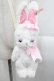 画像2: Angelic Pretty / Dreamyリリカルバニーぬいぐるみポーチ  白Ｘピンク I-25-09-27-110-AP-ZA-SA-ZI (2)