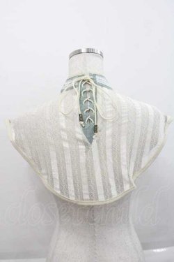 画像2: Ozz oneste / タッセルデザインつけ襟  ミントＸラベンダー I-25-09-27-111-OO-ZA-SA-ZI