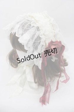 画像1: ALICE and the PIRATES / クララのおめかしヘッドドレス  アイボリー I-25-09-27-014-PA-AC-SA-ZI