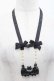 画像1: Enchantlic Enchantilly / こうもりネックレス  黒Ｘ青 I-25-09-27-115-LO-AC-SA-ZI (1)