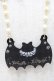 画像3: Enchantlic Enchantilly / こうもりネックレス  黒Ｘ青 I-25-09-27-115-LO-AC-SA-ZI (3)