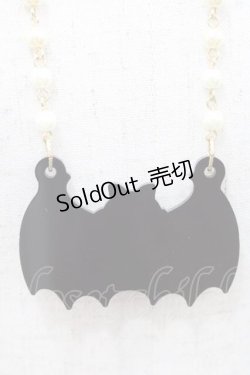 画像4: Enchantlic Enchantilly / こうもりネックレス  黒Ｘ青 I-25-09-27-115-LO-AC-SA-ZI