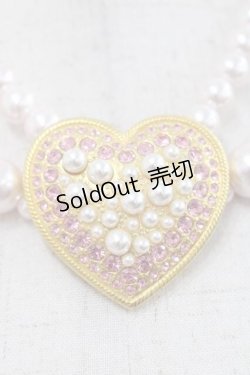 画像2: JESUS DIAMANTE / アントワネットハートネックレス  ピンクＸゴールド I-25-09-27-117-JE-AC-SA-ZI