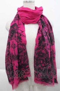 NAOTO SEVEN / ストール  ピンク I-25-09-27-122-HN-ZA-SA-ZI