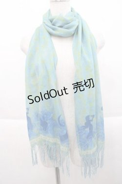 画像1: axes femme POETIQUE / アラジン/ストール  グリーン I-25-09-27-123-AX-ZA-SA-ZT639