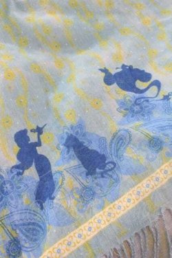 画像3: axes femme POETIQUE / アラジン/ストール  グリーン I-25-09-27-123-AX-ZA-SA-ZI