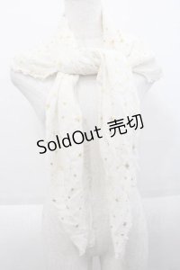 axes femme / 星座柄ストール  キナリ I-25-09-27-124-AX-ZA-SA-ZI