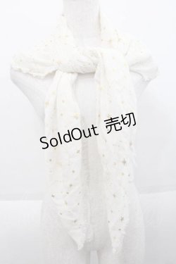 画像1: axes femme / 星座柄ストール  キナリ I-25-09-27-124-AX-ZA-SA-ZI