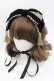 画像1: axes femme kawaii / タッセル付リボンヘッドドレス  黒 I-25-09-27-016-AX-AC-SA-ZI (1)