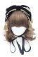 画像2: axes femme kawaii / タッセル付リボンヘッドドレス  黒 I-25-09-27-016-AX-AC-SA-ZI (2)