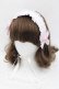 画像1: Nile Perch / うさぎさんリボンレースヘッドドレス  白Ｘピンク I-25-09-27-017-LO-AC-SA-ZI (1)
