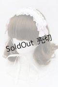 Nile Perch / くまさんリボンはしごレースリボンヘッドドレス  白Ｘラベンダー I-25-09-27-018-LO-AC-SA-ZI