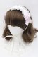 画像1: Nile Perch / くまさんリボンはしごレースリボンヘッドドレス  白Ｘラベンダー I-25-09-27-018-LO-AC-SA-ZI (1)