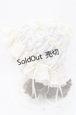 画像3: Hoshibako Works / スイートドリームナイトキャップ  生成り I-25-09-27-020-LO-AC-SA-ZI