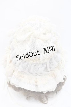 画像4: Hoshibako Works / スイートドリームナイトキャップ  生成り I-25-09-27-020-LO-AC-SA-ZI