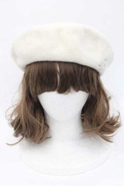 画像2: axes femme / 冬の星座刺繍ベレー 57.5cm キナリ I-25-09-27-021-AX-AC-SA-ZI