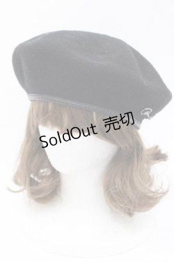 画像1: LOLITAその他(お買取対象外) / 金具ベレー  黒 I-25-09-27-023-LO-AC-SA-ZI